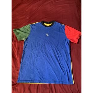 October's Very Own OVO Drake Men Med Owl Classic Short Sleeve T-Shirt Color Bloc